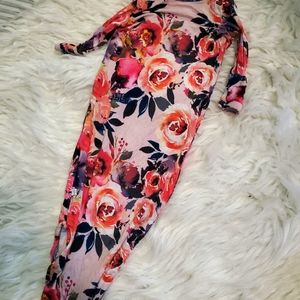 Posh peanut 0-3 month sleep sack in vintage rose